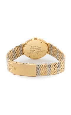 Vintage Rolex 18 Karat Tricolor Watch Model 9665