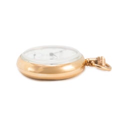 Vintage Rolex 49MM 9K Gold London Camerer Cuss & Co. Mechanical Pocket Watch