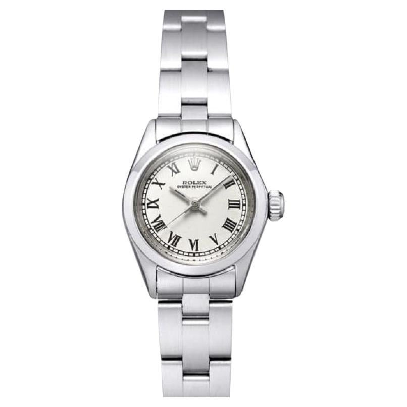 Vintage ROLEX 6618 Oyster Perpetual Timepiece - Elegant Luxury Watch for Women