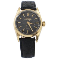 Vintage Rolex 6634 Oyster Perpetual 14 Karat Yellow Gold Capped, 1942