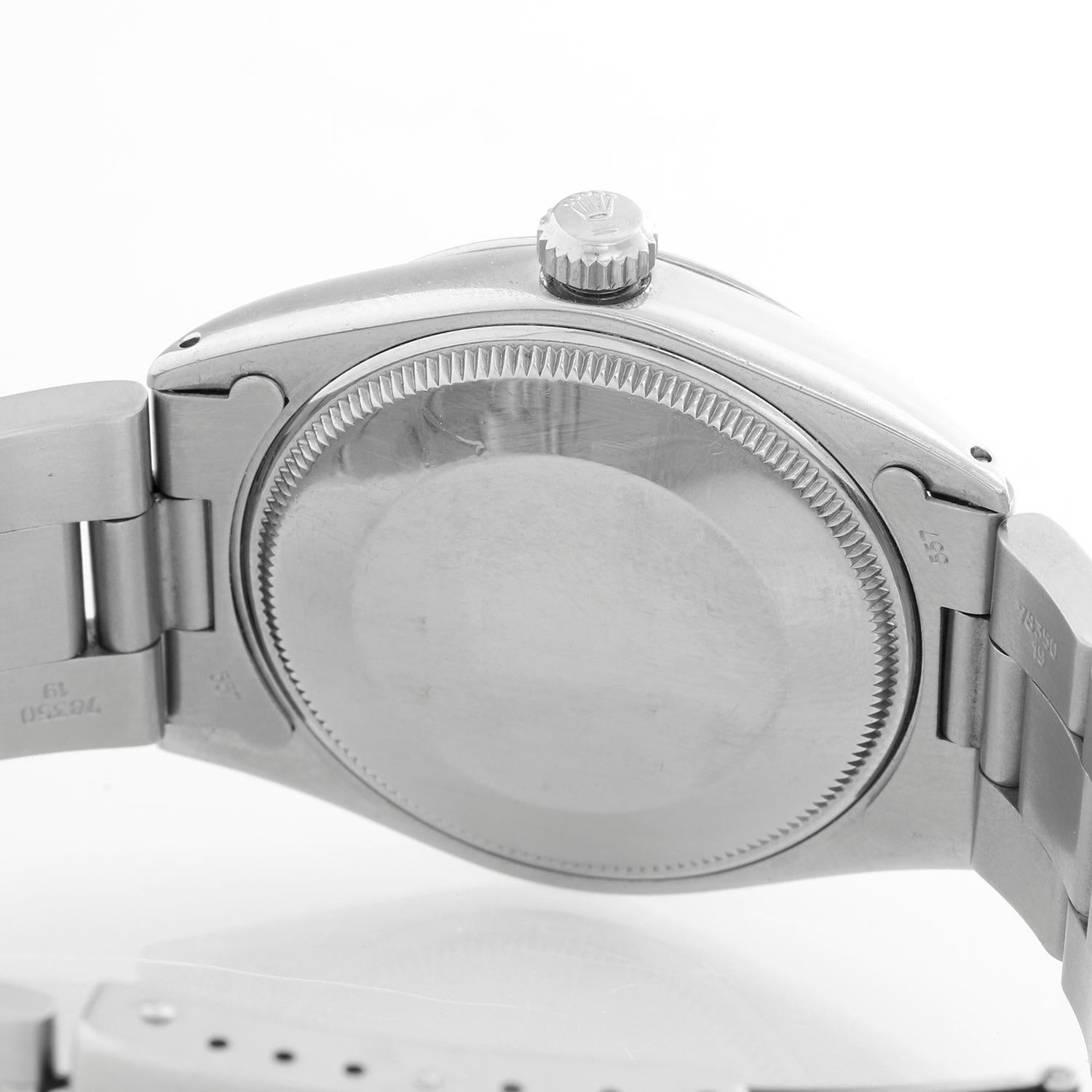 Vintage Rolex Air-King Men's Stainless Steel Oyster Perpetual Watch 5500 1