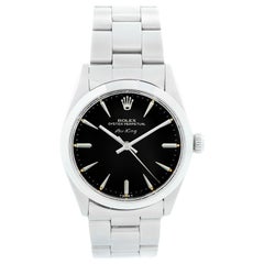 Vintage Rolex Air-King Men's Stainless Steel Oyster Perpetual Watch 5500