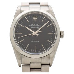 Vintage Rolex Air-King Reference 14000 Stainless Steel Watch, 1989
