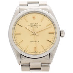 Vintage Rolex Air King Reference 5500 Stainless Steel Watch, 1979