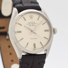 Vintage Rolex Air-King Reference 5500 Stainless Steel Watch, 1981