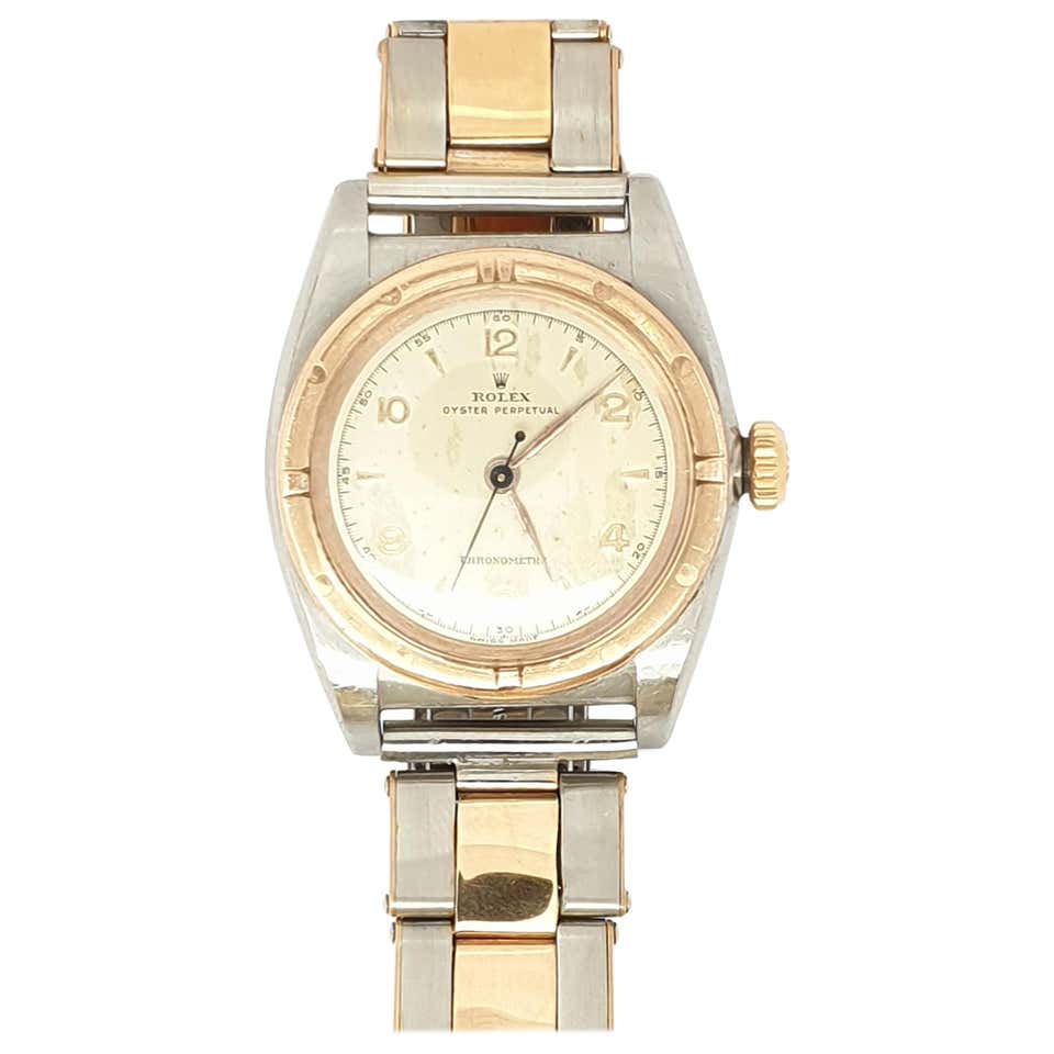 Vintage 18 Karat Gold Omega Seamaster Deville Bracelet Watch For Sale ...