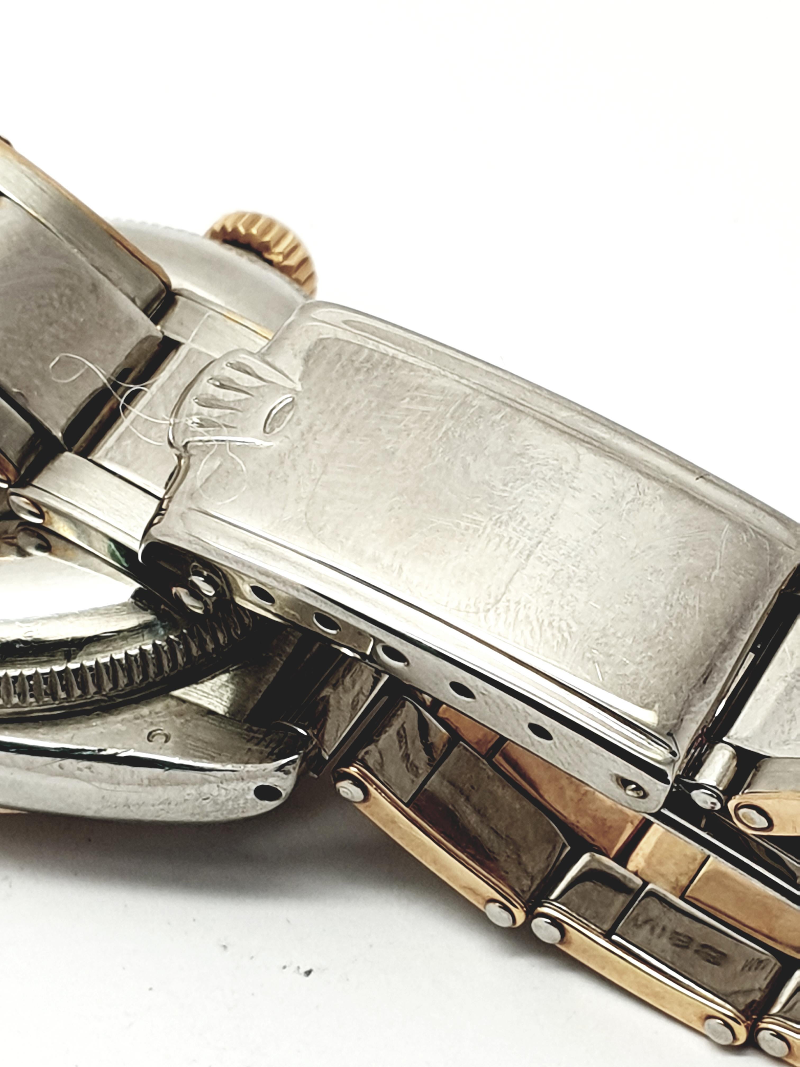 Women's or Men's Vintage Rolex Bubble Back 3372 Chronometer Watch For Sale