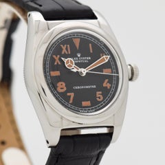 Rolex Bubbleback Referenz 2940 Edelstahl-Uhr, 1946