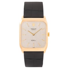 Vintage Rolex Cellini Or Jaune 18k Modèle 4135