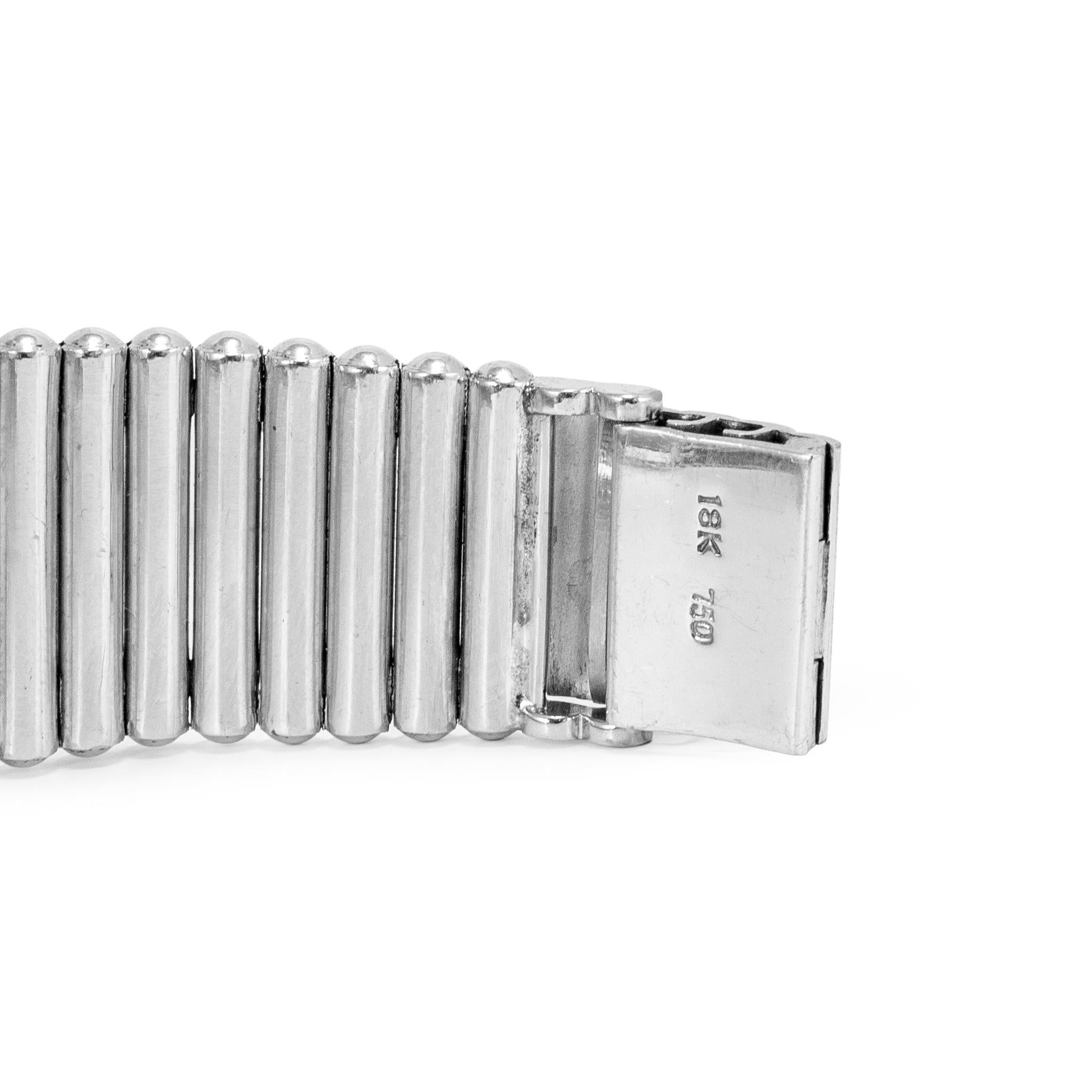 Rolex Cellini 29MM 4015 KING MIDAS Orologio d'epoca in oro bianco 18 carati con mano sinistra in vendita 3