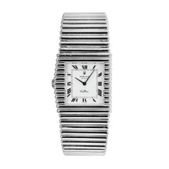 Vintage Rolex Cellini 29MM 4015 KING MIDAS Left Handed 18K White Gold Watch