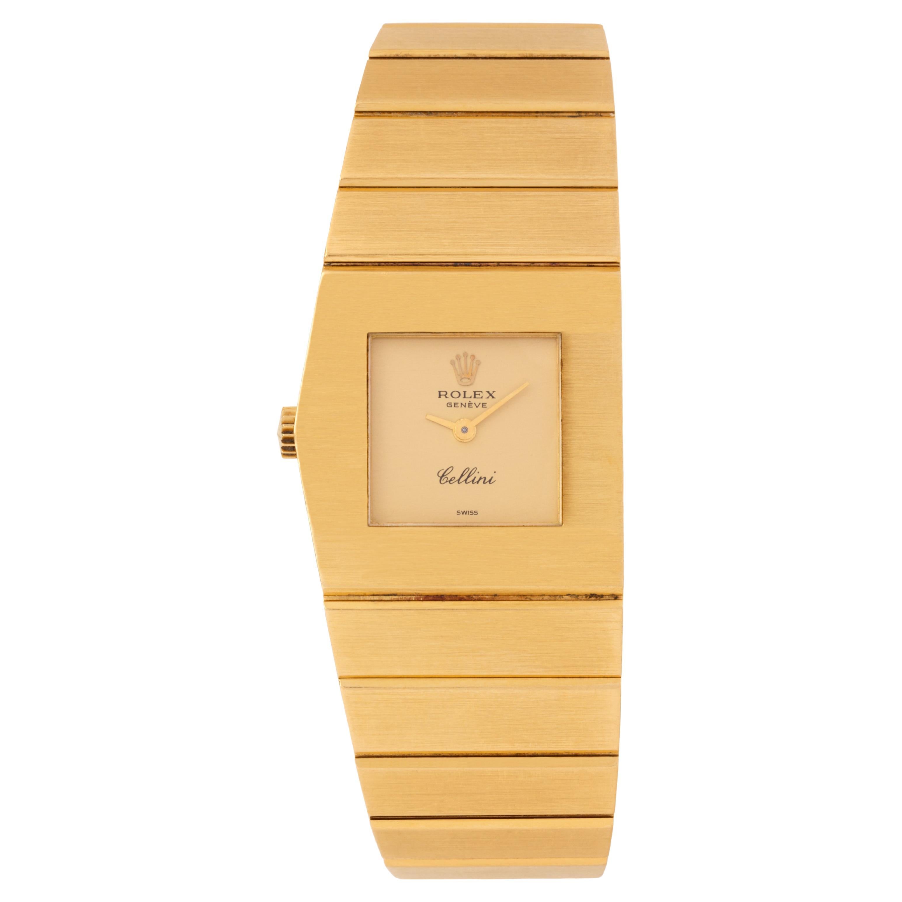 Orologio Rolex Cellini Queen Midas d'epoca in oro giallo 18 carati modello 4313