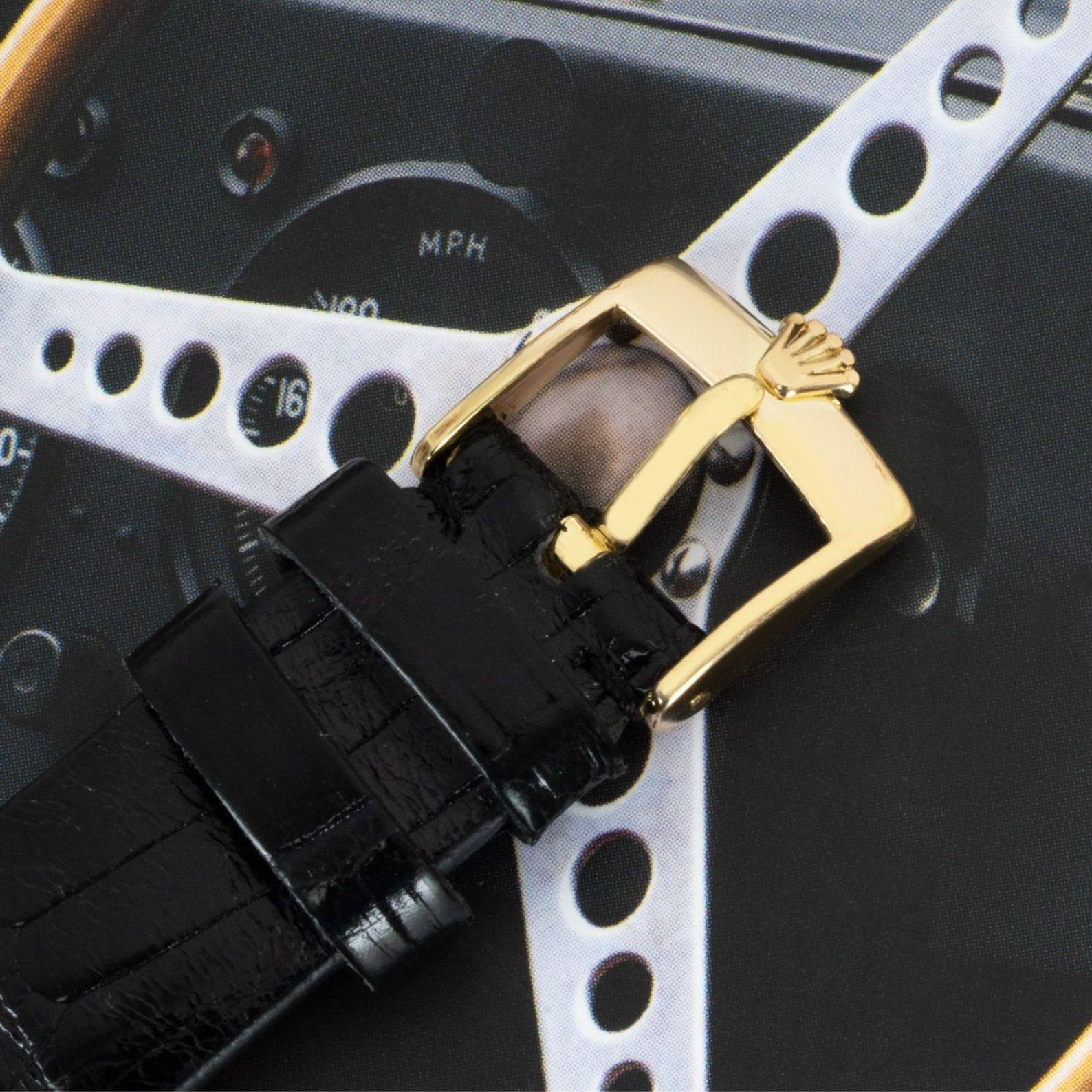 Rolex Montre vintage Cellini Vignette avec cadran en diamants 4084 Pour hommes en vente