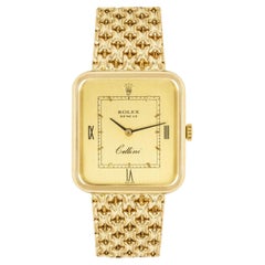 Retro Rolex Cellini Yellow Gold 3899 Watch