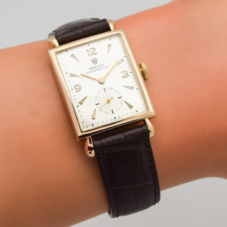 rolex rectangular watches for sale