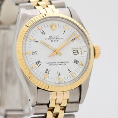 Vintage Rolex Date Automatic Ref. 1500 Two-Tone Watch, 1979