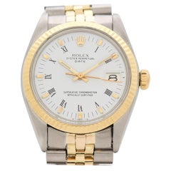 Vintage Rolex Date Automatic Ref. 1500 Two-Tone Watch, 1979