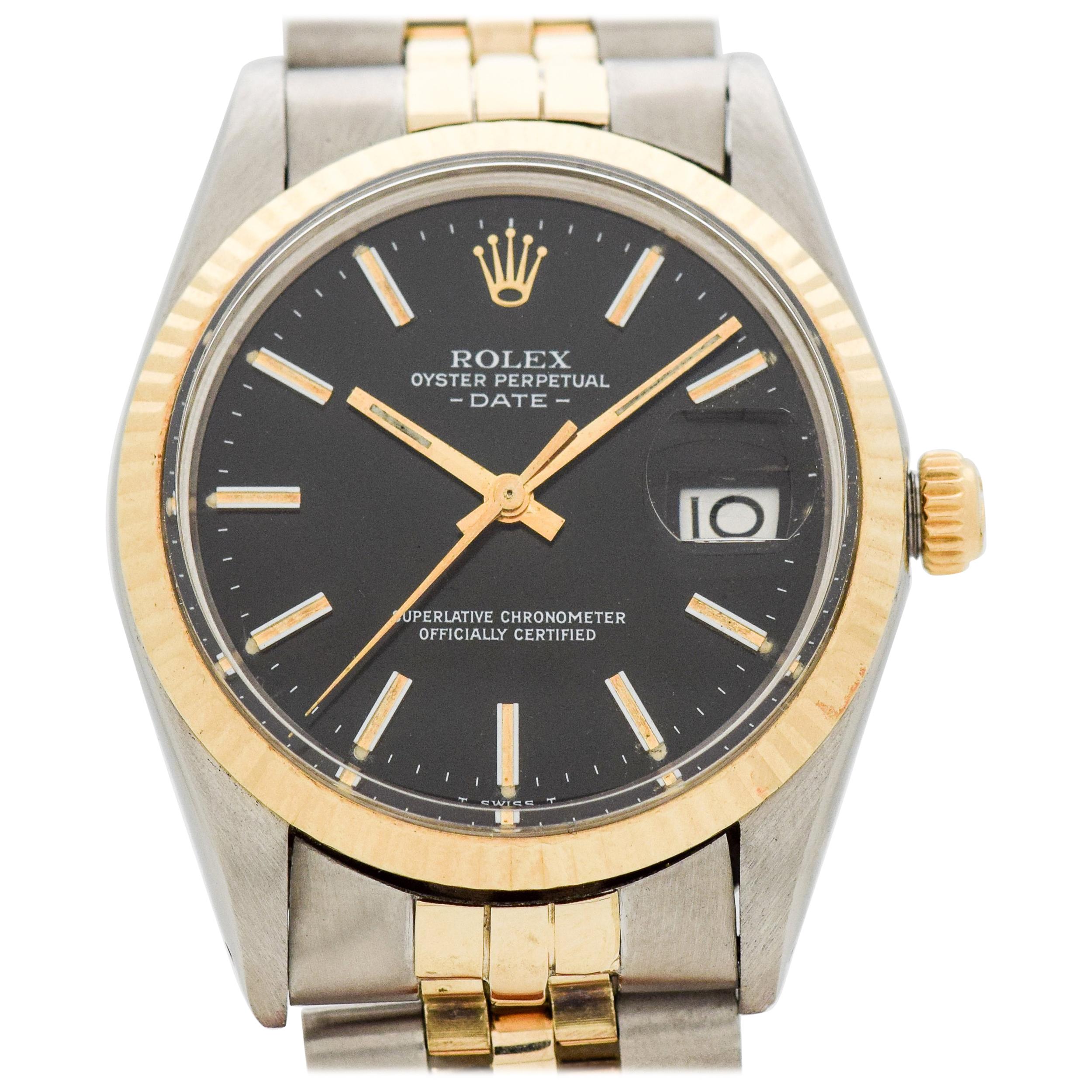 Vintage Rolex Date Automatic Reference 15000 Watch, 1981