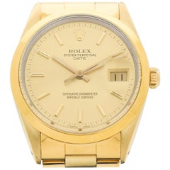 Vintage Rolex Date Automatic Reference 15505 Watch, 1985