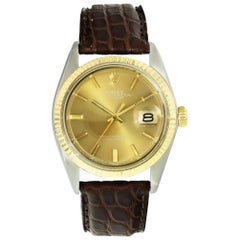 Vintage Rolex Datejust 1601 Two-Tone Men's Watch