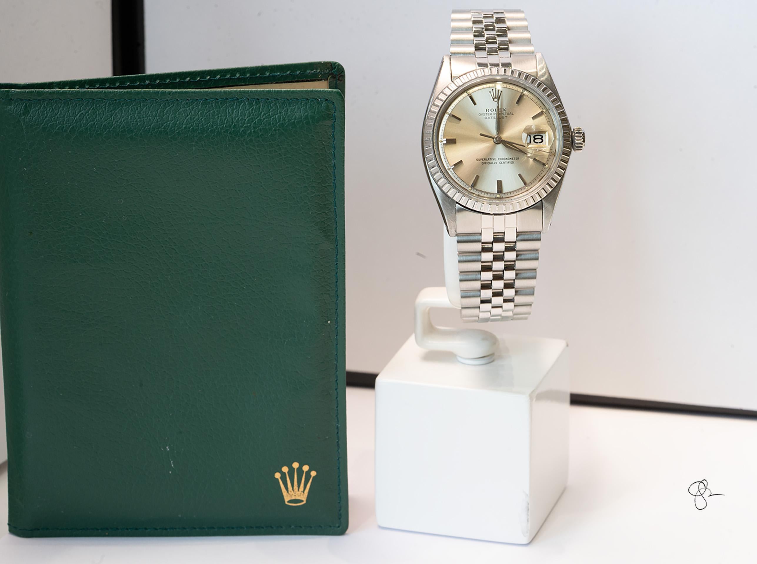 Vintage Rolex Datejust 1964 Referenz 1603 für Damen oder Herren im Angebot