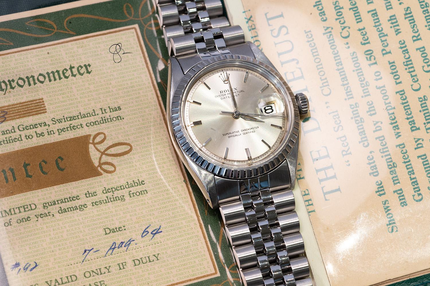 Vintage Rolex Datejust 1964 Referenz 1603 im Angebot 2
