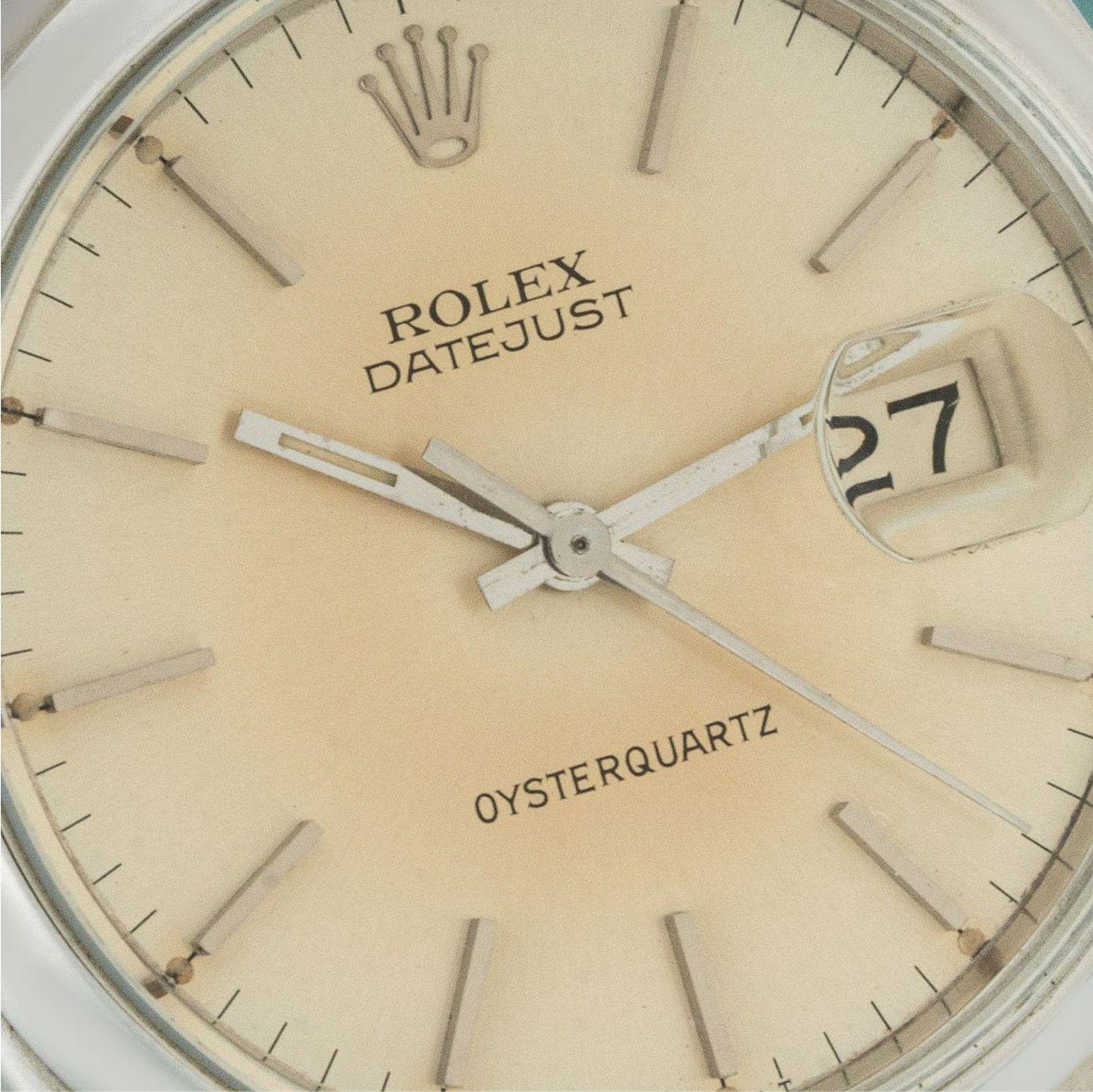 Rolex Montre DateJust OysterQuartz vintage 17000 Excellent état à London, GB