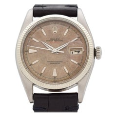 Vintage Rolex Datejust Red Ovettone Reference 6305-1 Watch, 1954