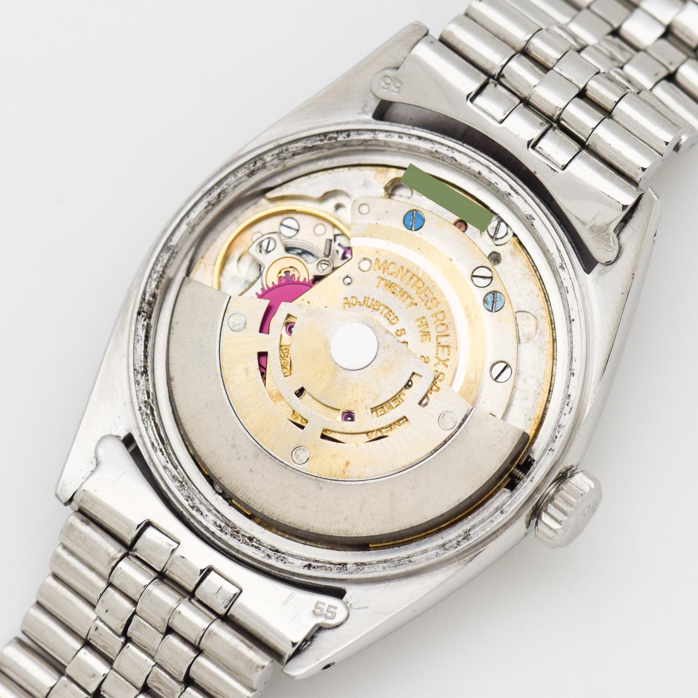Vintage Rolex Datejust Reference 1601 Black Dial, 1957 3