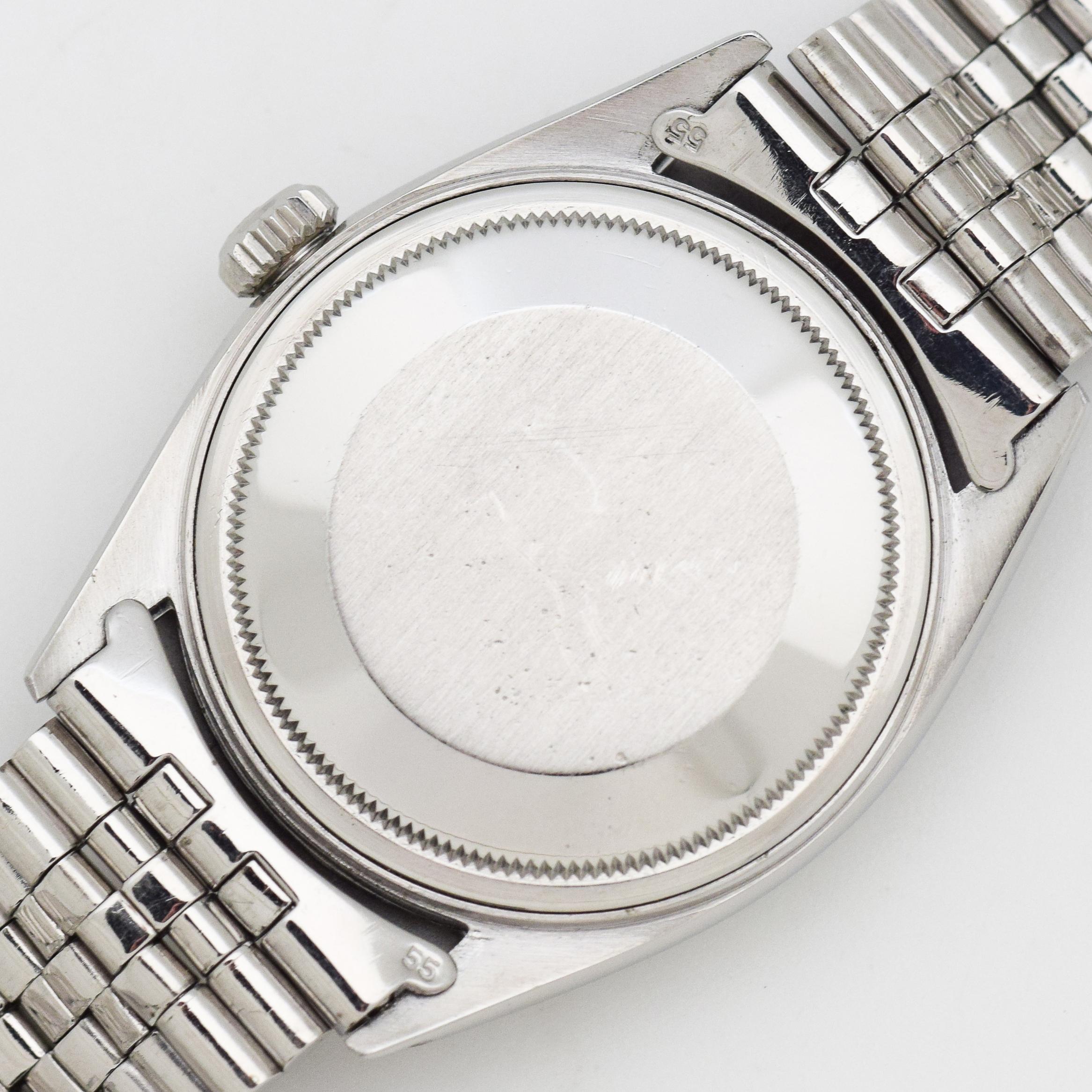 vintage rolex datejust black dial