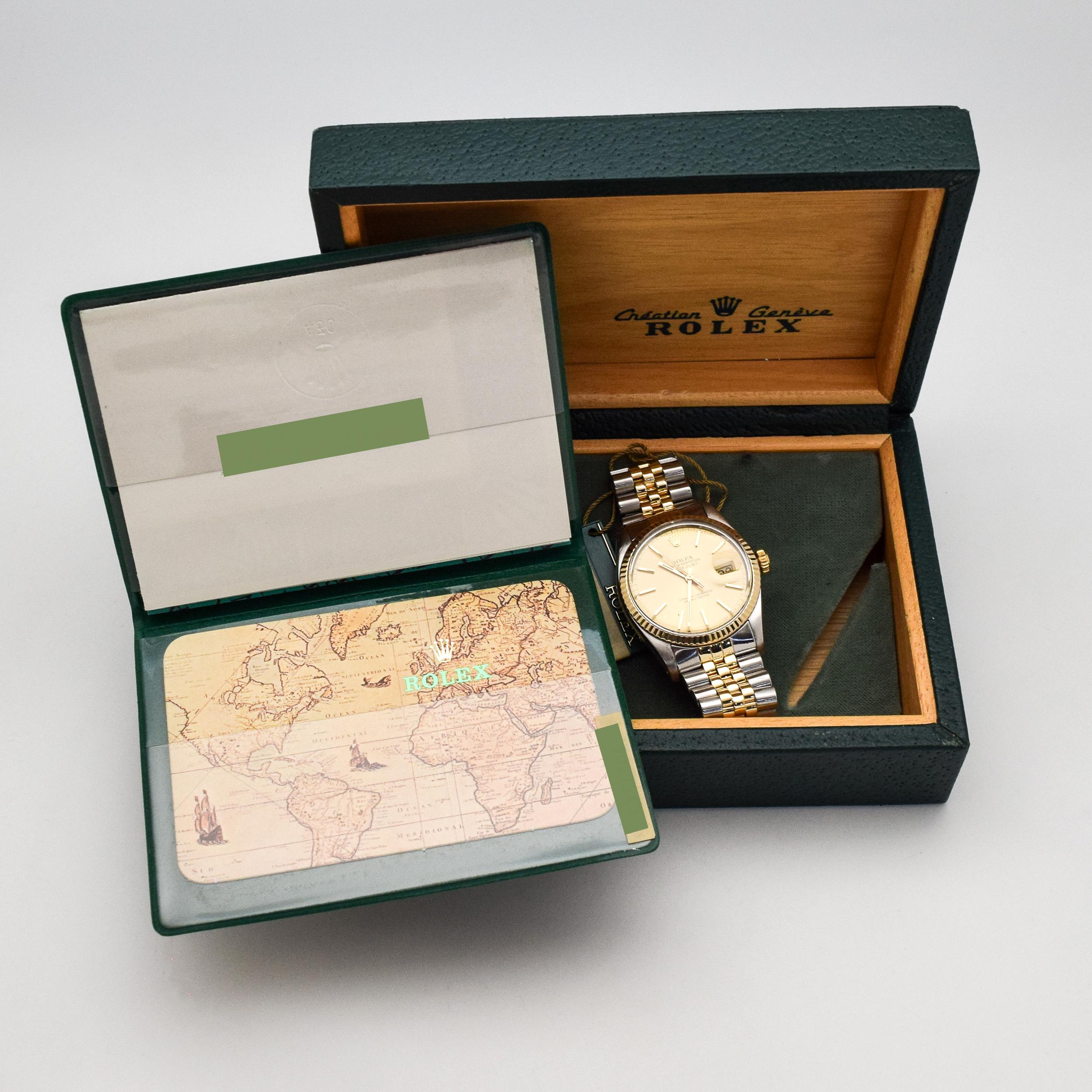 Vintage Rolex Datejust Reference 16013 Two-Tone Watch, 1981 8