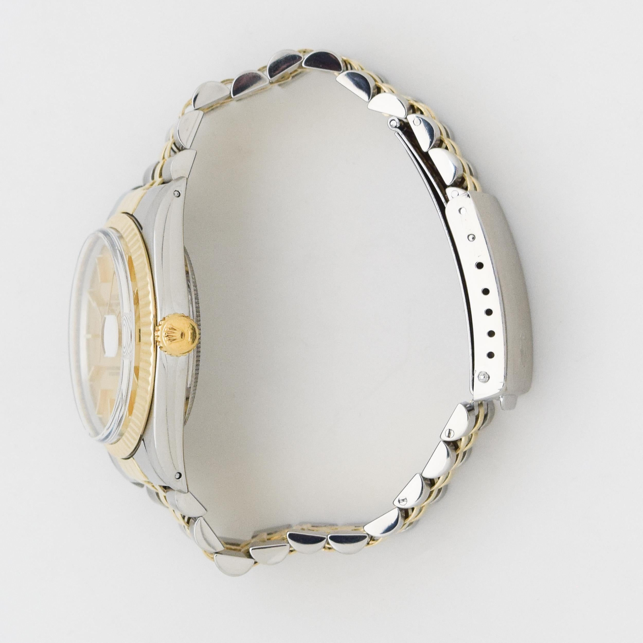Vintage Rolex Datejust Reference 16013 Two-Tone Watch, 1981 1