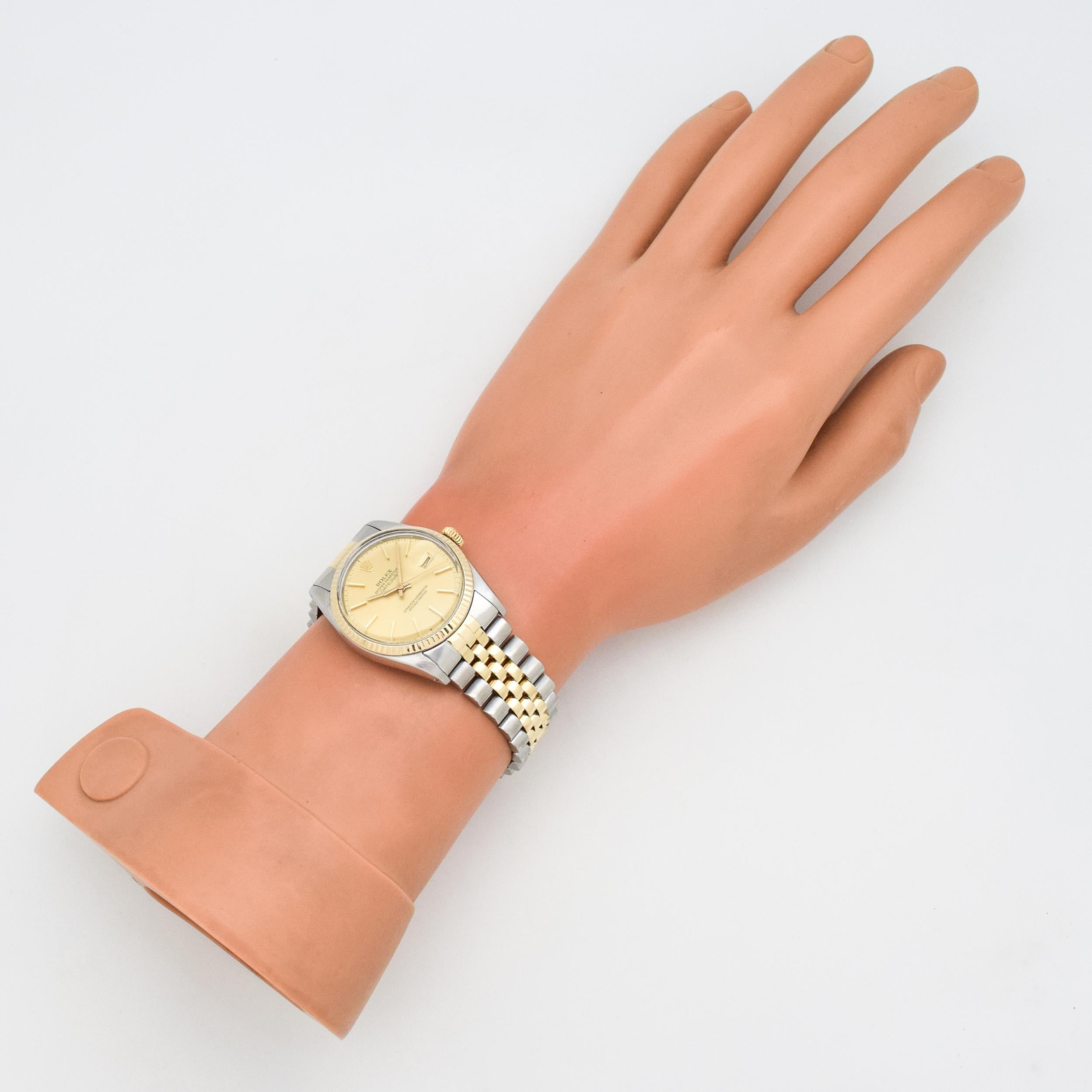 Vintage Rolex Datejust Reference 16013 Two-Tone Watch, 1981 3