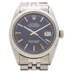 Vintage Rolex Datejust Reference 1603 Stainless Steel Watch, 1963