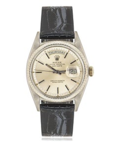 Vintage Rolex Day-Date Automatic White Gold Vintage 1803