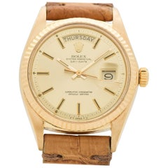 Retro Rolex Day-Date President Ref. 1803 Watch, 1970