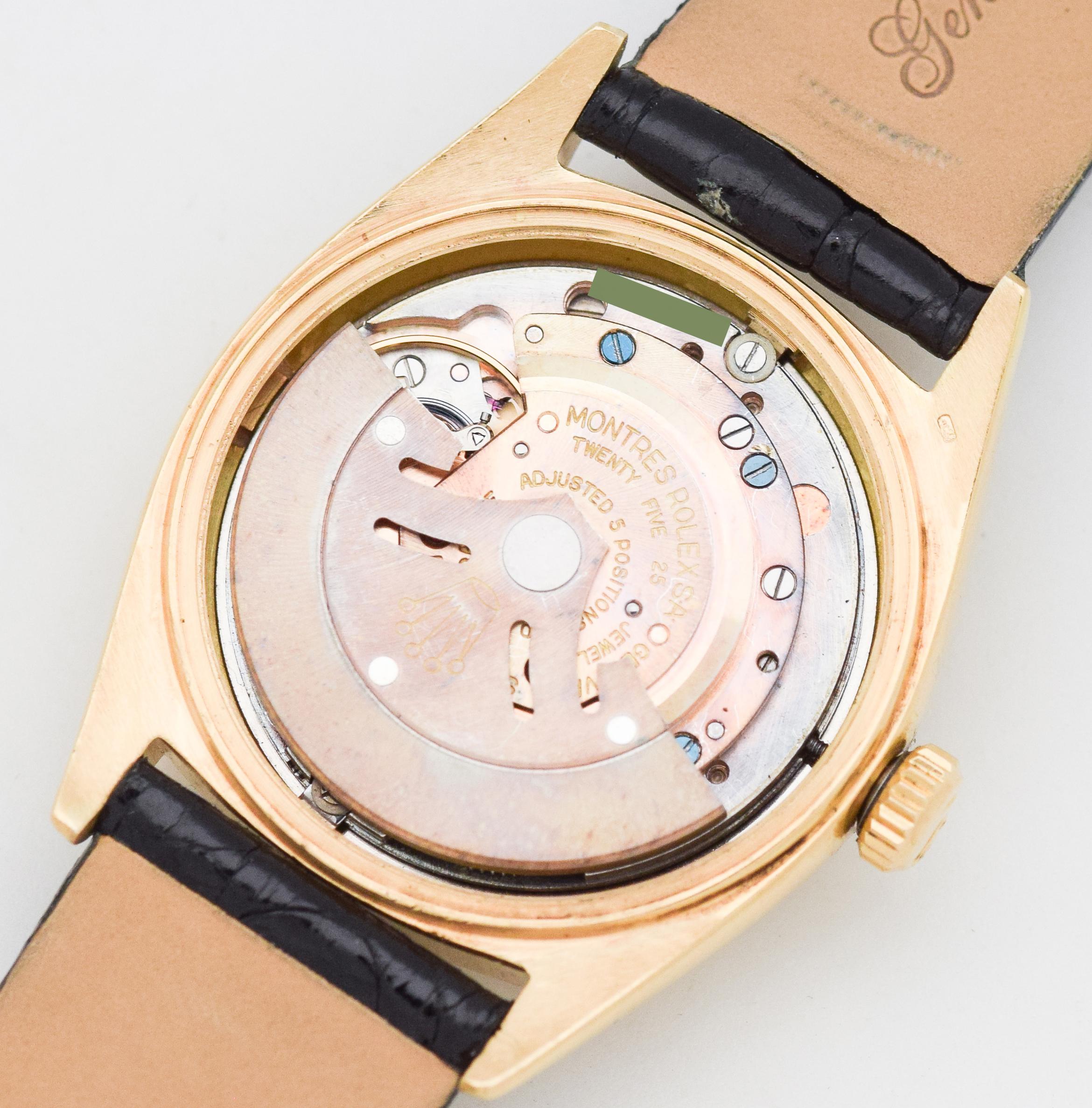 Vintage Rolex Day-Date President Reference 1803 Black Dial, 1957 3