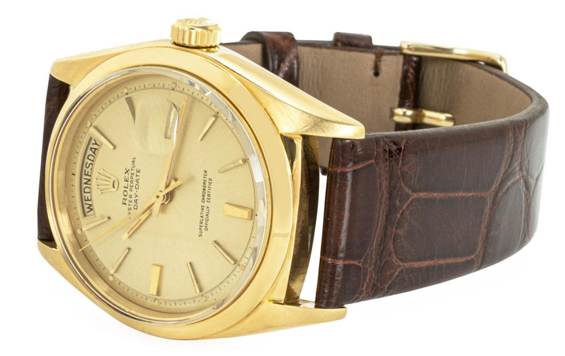 Vintage Rolex Day-Date Yellow Gold 1802 1