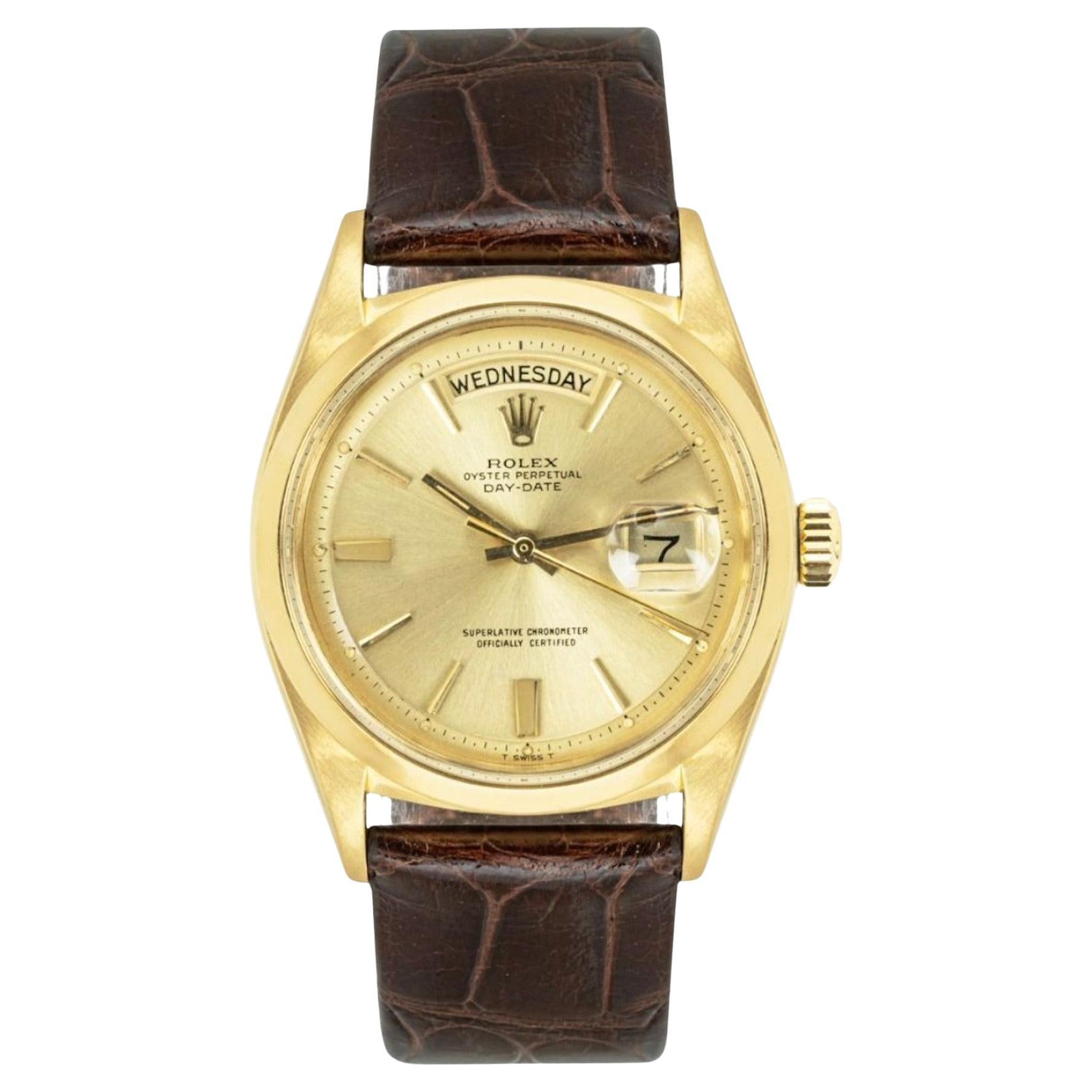 Vintage Rolex Day-Date Yellow Gold 1802