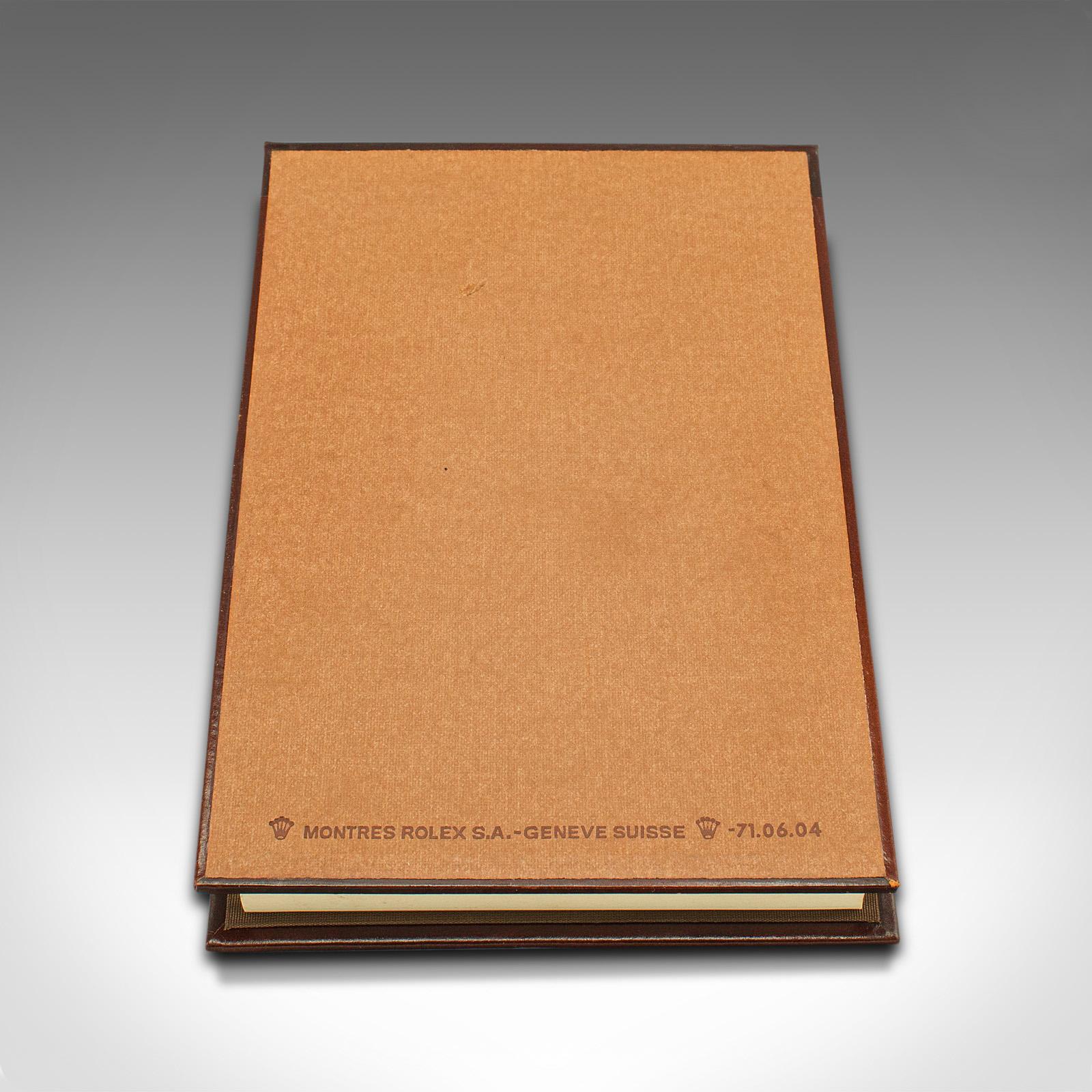 rolex notebook