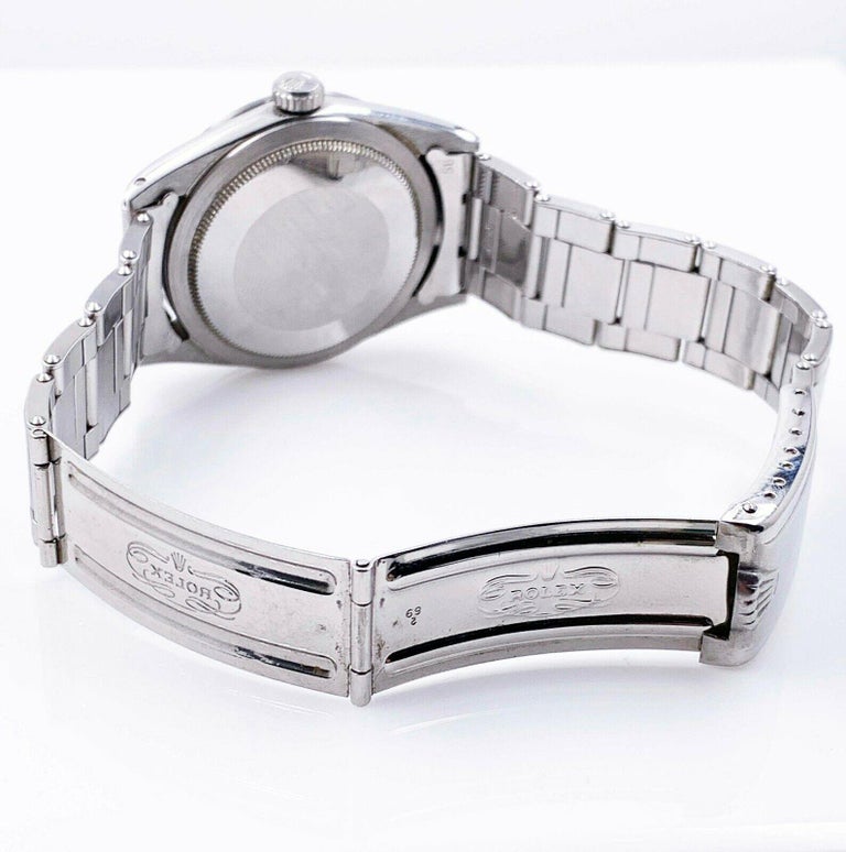 Vintage Rolex Explorer 1016 Black Dial Stainless Steel Box Papers 1969 Complete For Sale At 1stdibs
