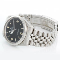 Vintage Rolex Explorer Men's Steel Watch 1016