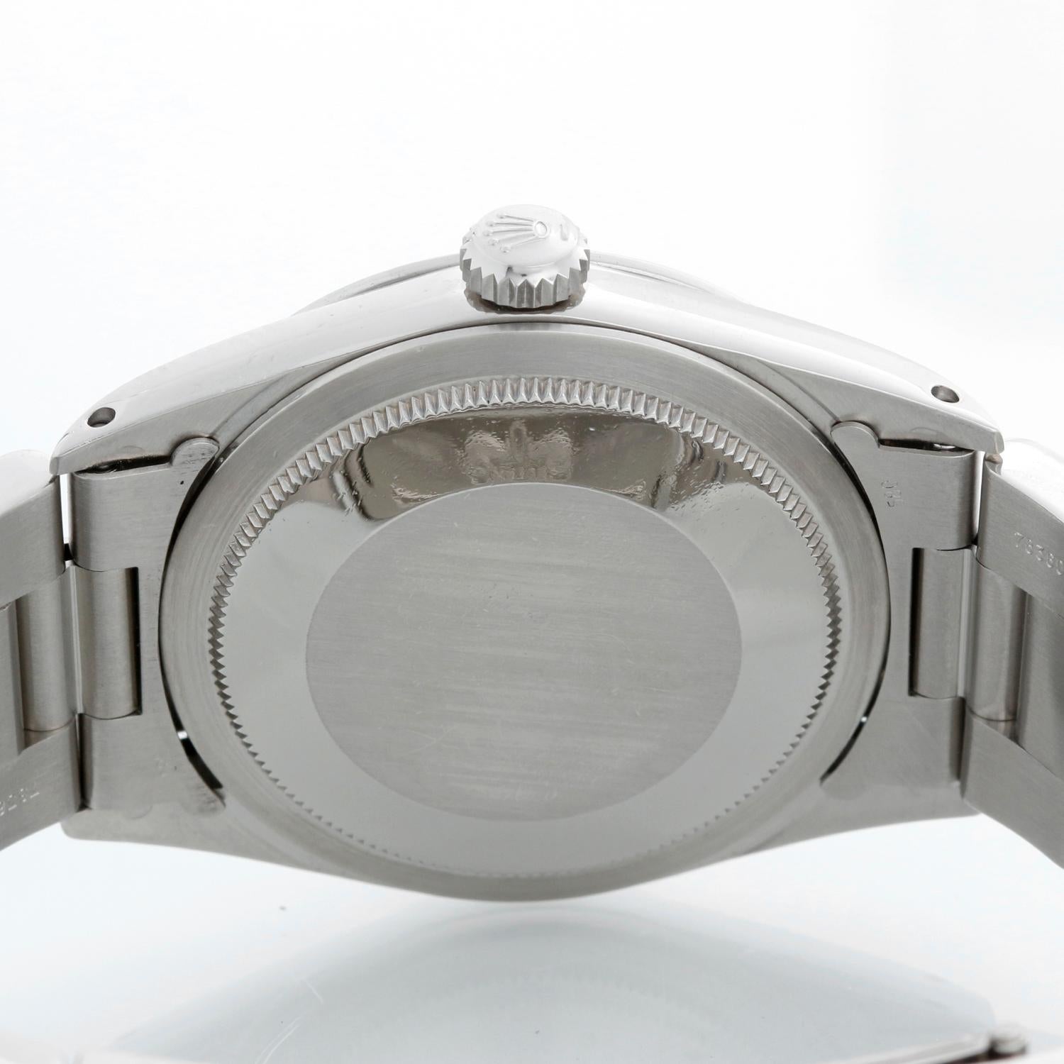 Vintage Rolex Explorer Men's Steel Watch 1016 with 47 Pages of  Documentation For Sale 6