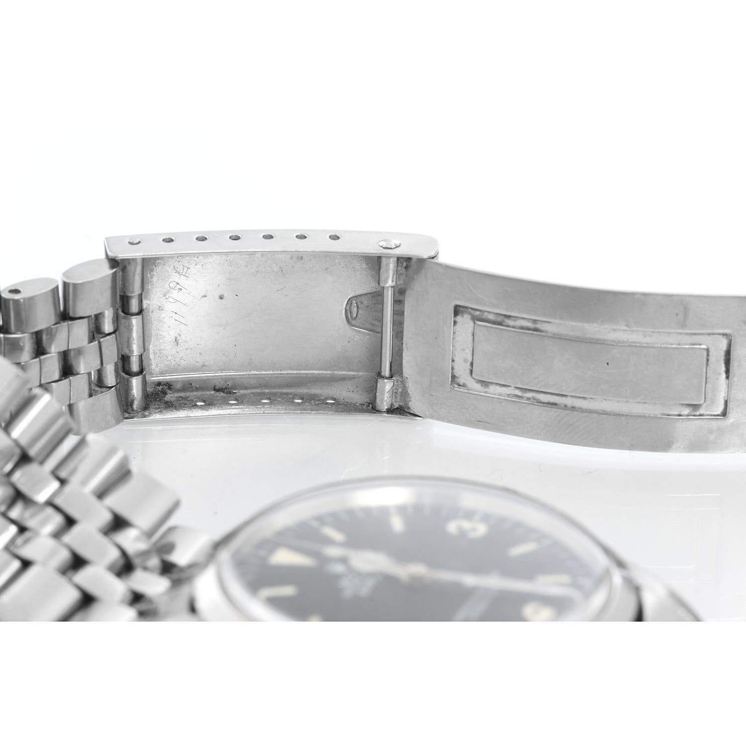 Vintage Rolex Explorer Men's Steel Watch 1016 with 47 Pages of ...