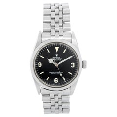 Rolex Montre Explorer 1016 vintage en acier pour hommes avec 47 pages de  Documentation