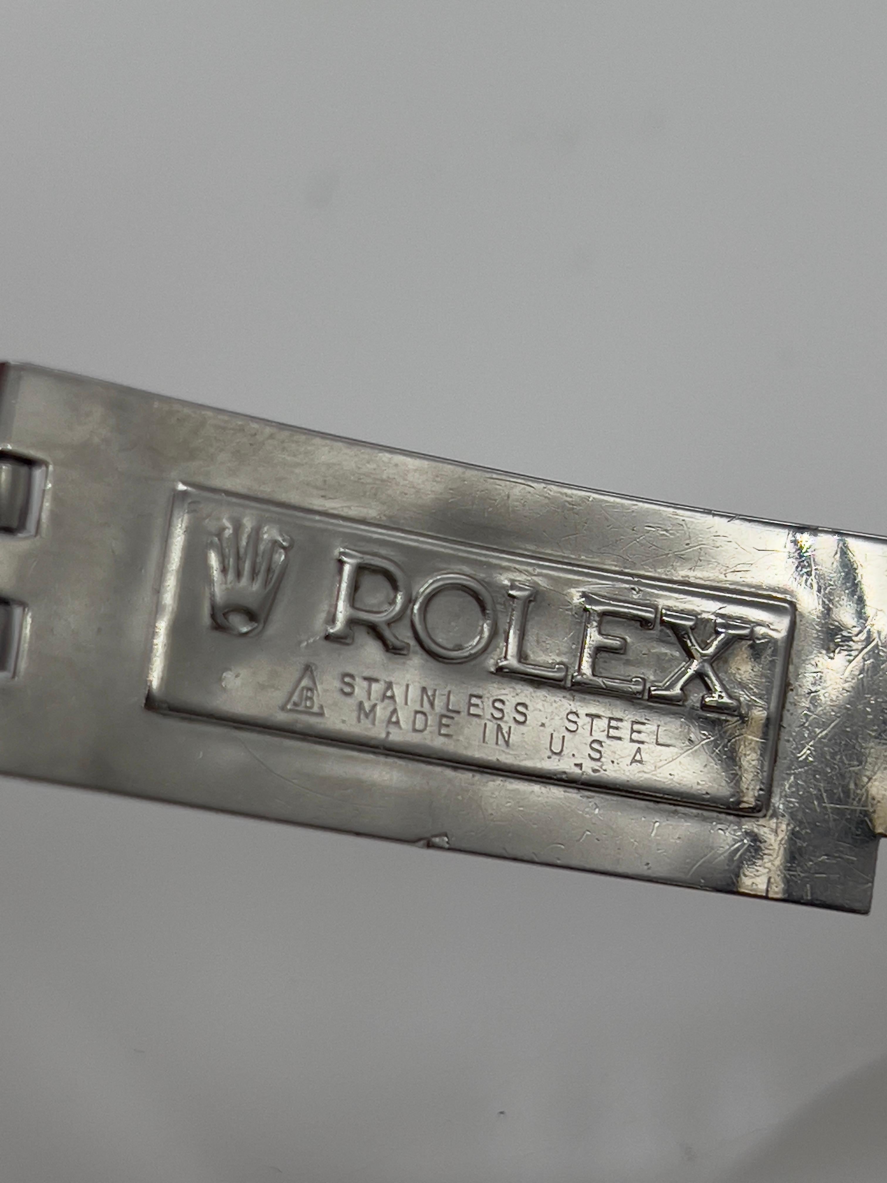 VINTAGE Rolex GMT Master 1675 Pepsi Red Blue Steel Jubilee Box Service Paper For Sale 2