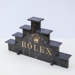 Vintage Rolex Grey Marble Watch Display, 1970