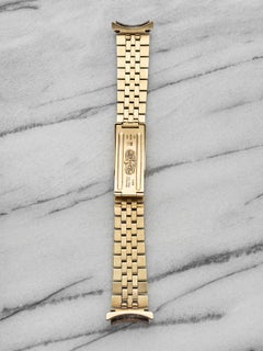 Vintage Rolex Jubilee 14k Yellow Gold Bracelet