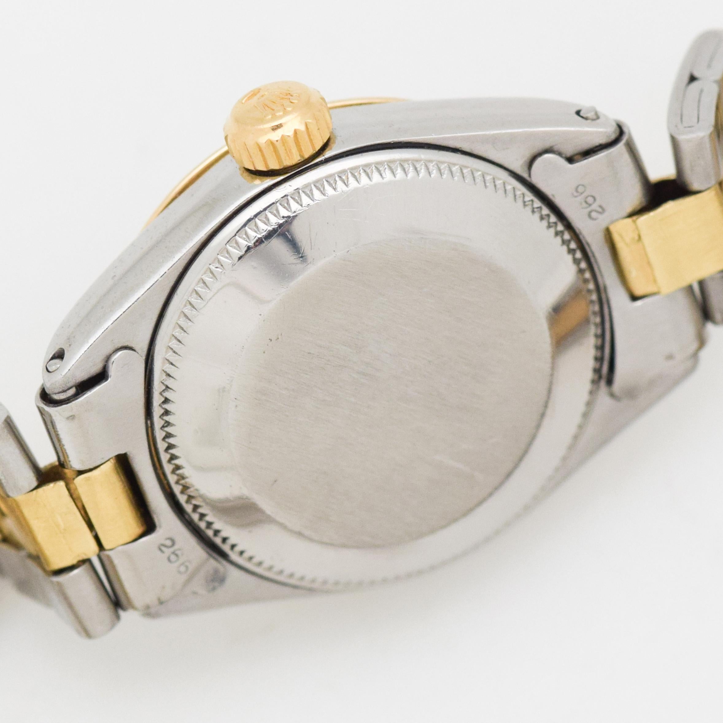 Women's Vintage Rolex Ladies Date Automatic Reference 6917 Stainless Steel Watch, 1971