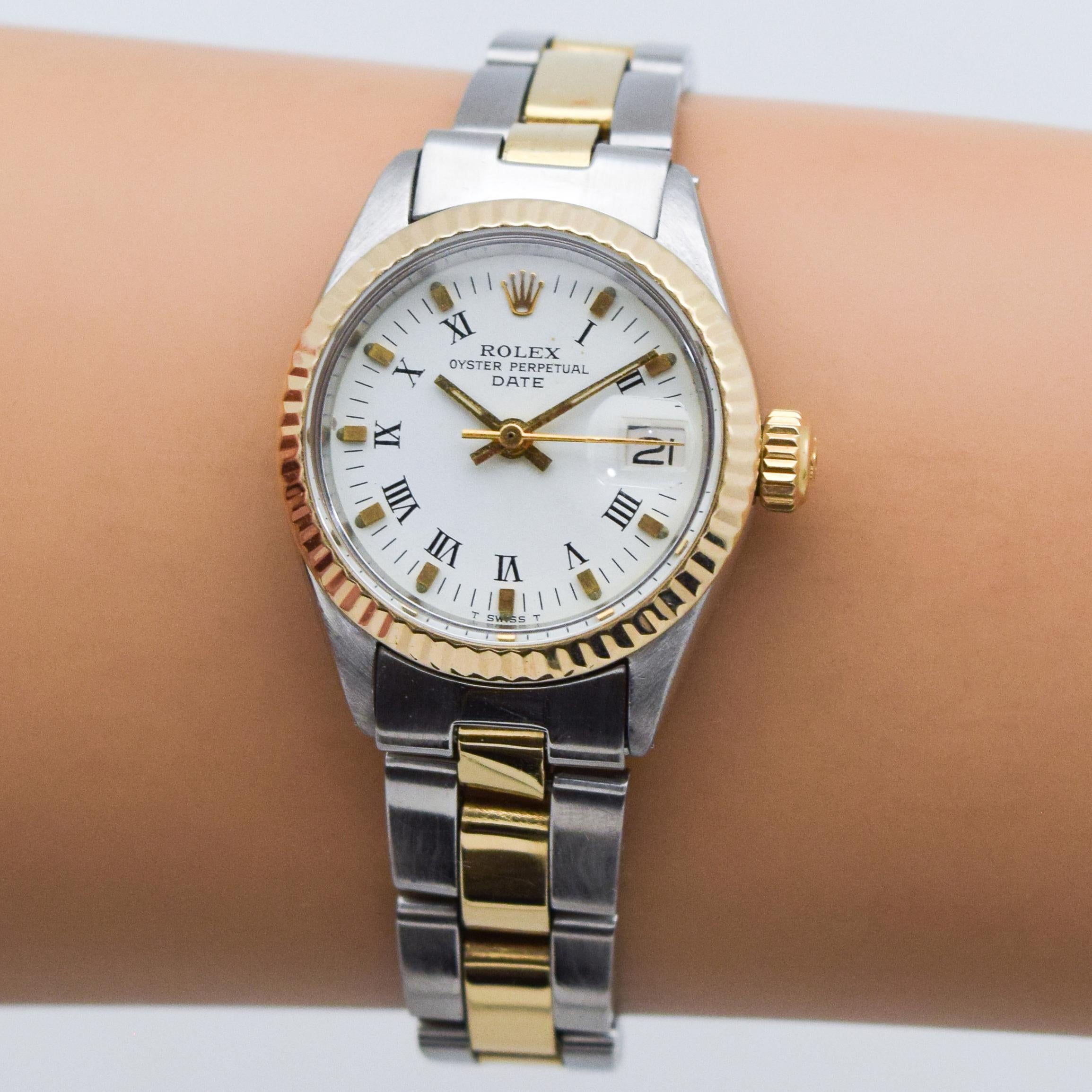 Vintage Rolex Ladies Date Automatic Reference 6917 Stainless Steel Watch, 1971 4